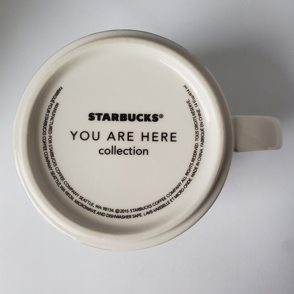 Starbucks WAIKIKI Hawaii 2015 You Are Here Collection Coffee Mug Cup - Picture 7 of 9